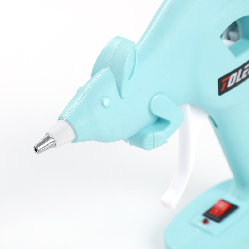 Animal Series 20W Small Kangaroo Hot Melt Glue Gun Diy Electric Heating Glue Stick Hot Melt Glue Gun Household Handmade Small Glue Gun