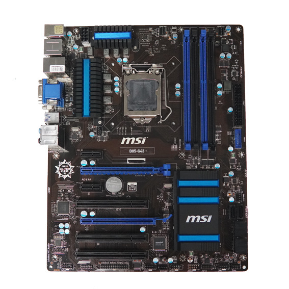 适用于msi/微星b85-g43主板1150针支持ddr3内存atx版型