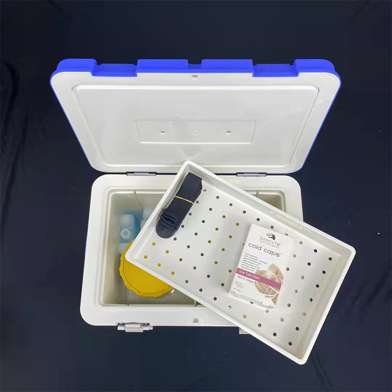 25升pu内层带盖医药冷藏箱 便携式手提疫苗试剂配送箱医药冷藏箱