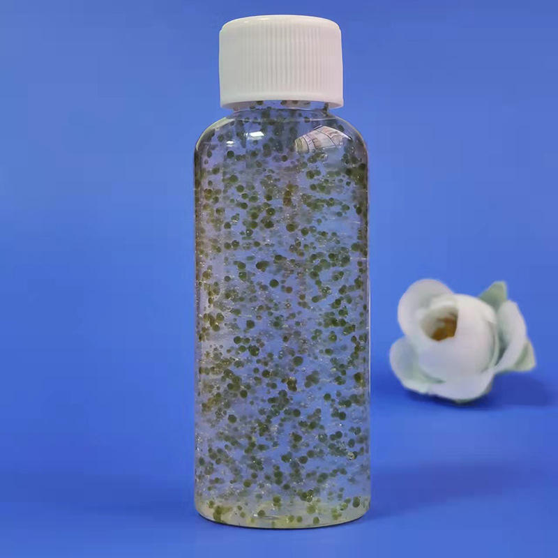 网络热销款 绿色油珠颗粒 护肤皮包油珠 精华液悬浮彩色油珠