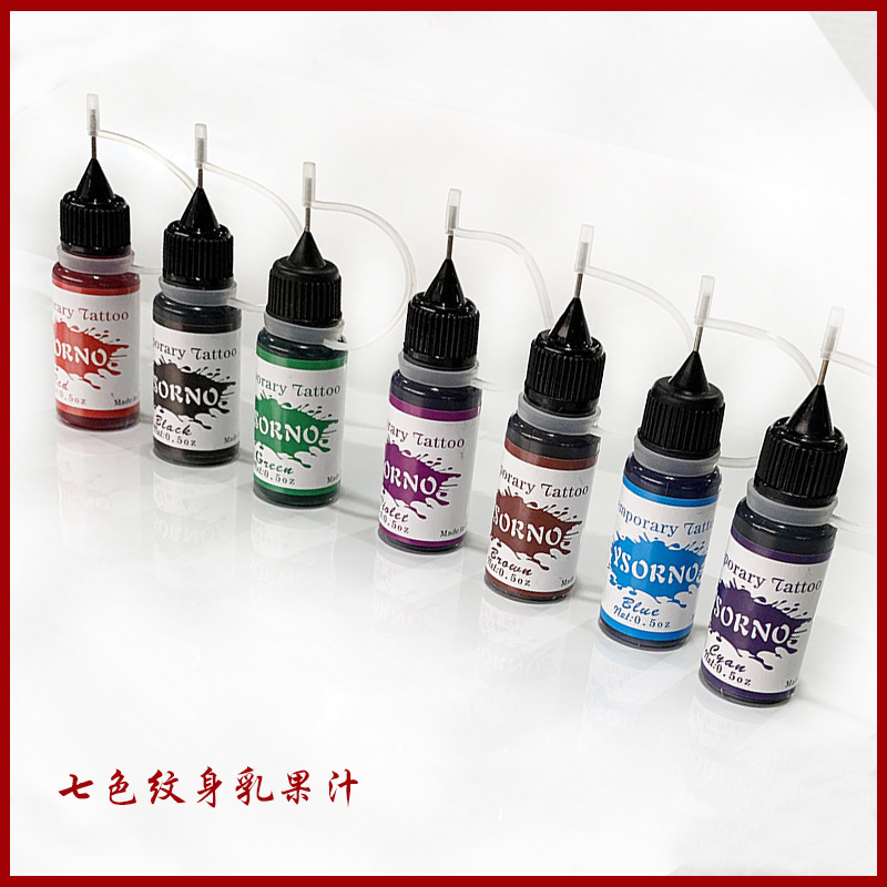 Foreign Trade Exclusive Tattoo Juice Cream Hand Painted Jagua Handmade Paints HN Color Paste Color Juice