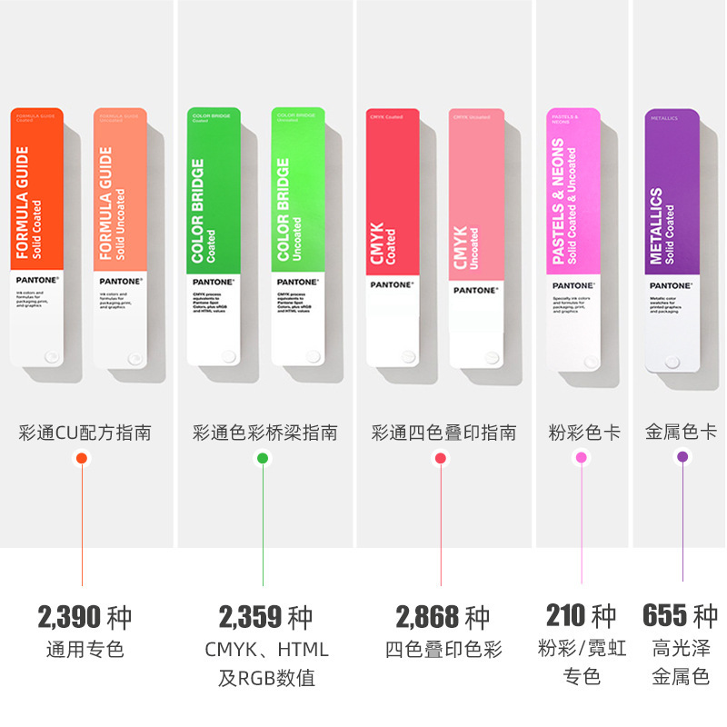 正版pantone潘通色卡国际标准潘东全家桶12本套装cu色卡gpc305b