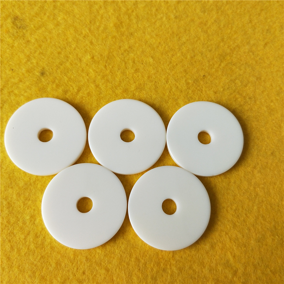 厂家 加工定制 氧化铝 绝缘陶瓷圆片 工业陶瓷基片