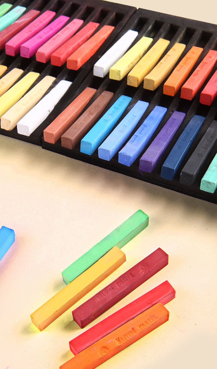 马利色粉笔 色粉画笔粉彩棒 染发棒 12色24色36色48色手绘画笔