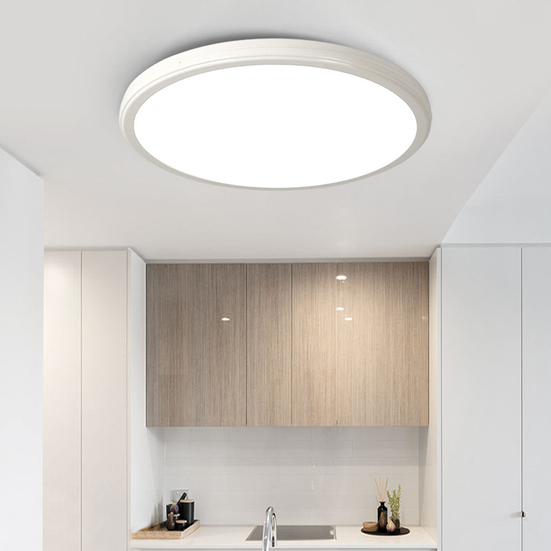 led超薄智能防尘防潮防蚊虫防水三防吸顶灯现代简约走廊楼梯过道