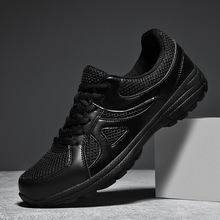 新式春秋作训鞋男黑色体能鞋消防训练鞋劳保胶鞋解放鞋运动鞋跑鞋