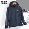 JEEP/ Jeep Menswear 2022 summer new pattern Light and thin Jacket man leisure time Large ultrathin coat Sunscreen