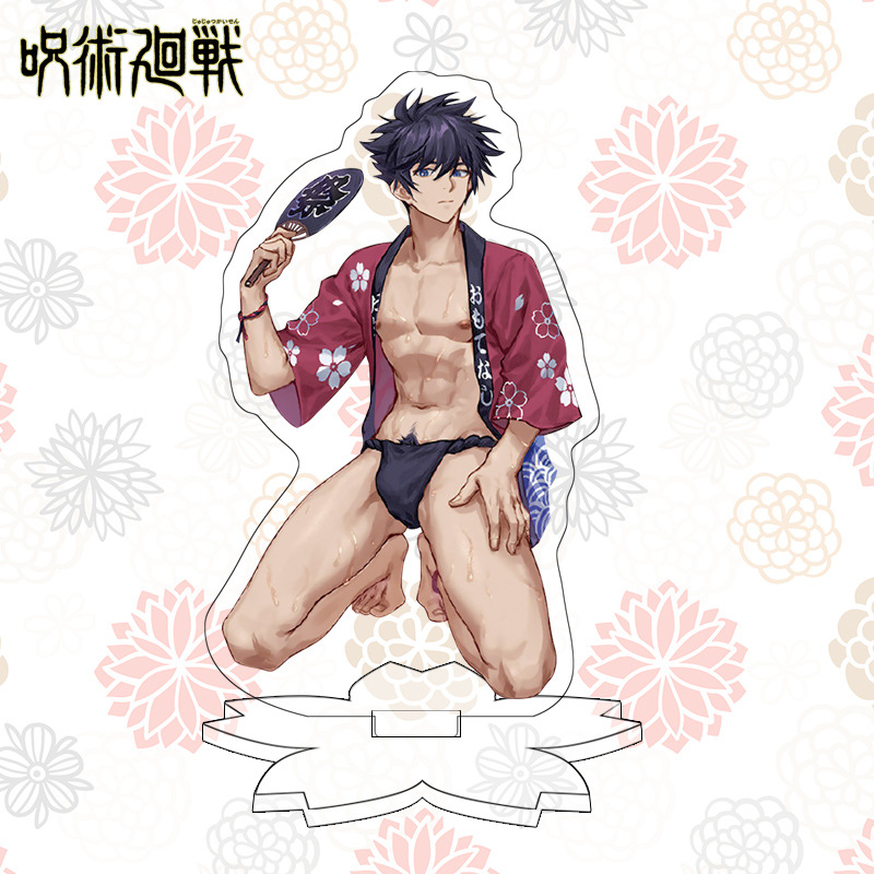 咒术回战周边 12cm亚克力立牌 虎杖悠仁五条悟伏黑惠同人立牌摆件