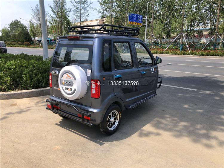 机动燃油载客摩托三轮车 全封闭正三轮载客摩托车