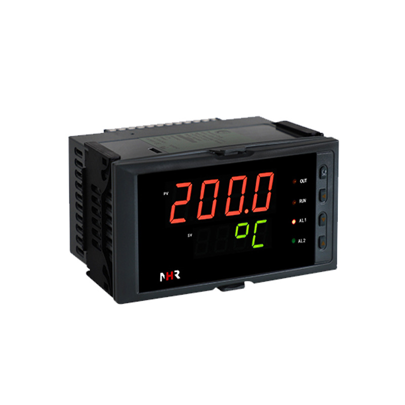 虹润仪表热电偶显示表4-20ma pt100信号单回路数显仪表nhr-1100a