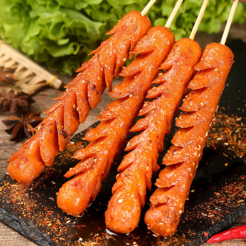 双润淀粉肠路边摊烤肠香煎烤火腿肠面肠烧烤食材油炸食材批发商用