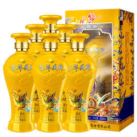 西凤酒醇柔52度浓香型白酒500ml礼盒装白酒高度婚宴送礼百年凤牌