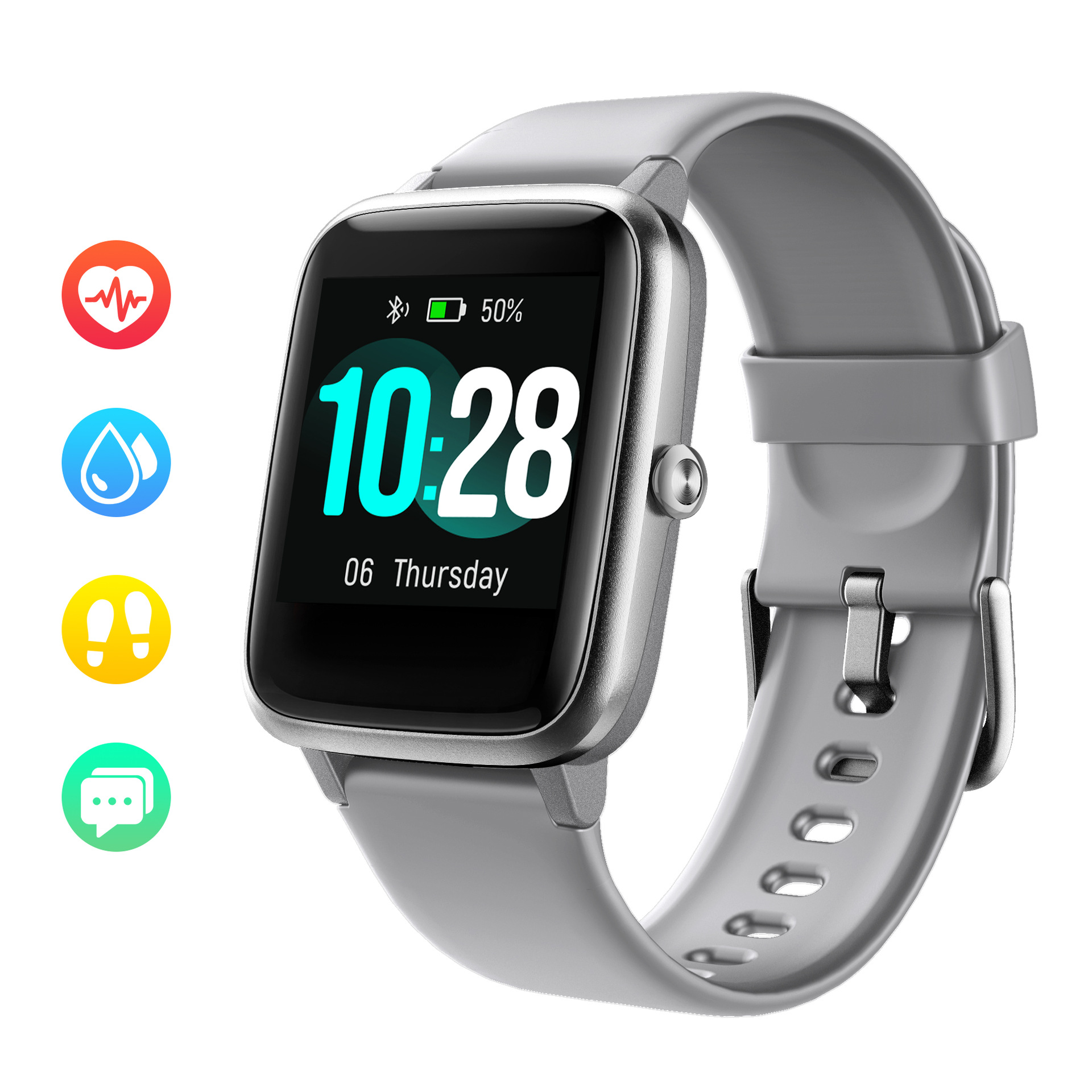 跨境新品ID205L智能手表心率计步运动手环智能smart watch计步器