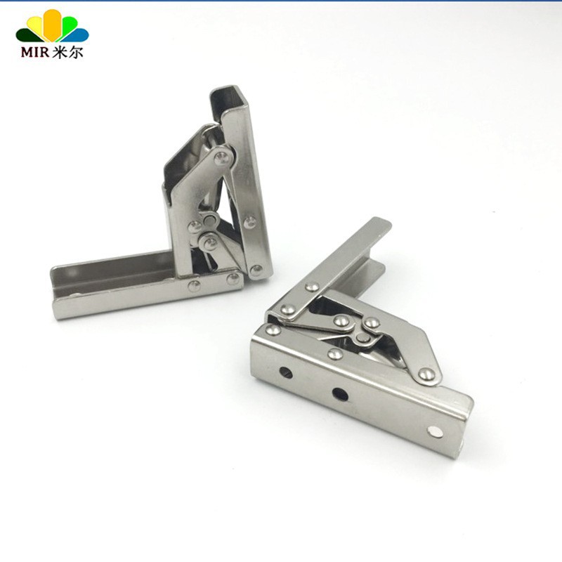 6加厚90度折叠合页铰链转换180度台面支撑组合暗藏式隐藏连接