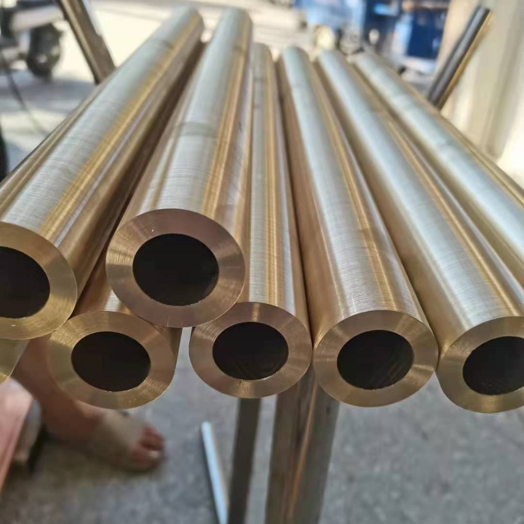 黄铜方管扁管定尺切割 h65黄铜薄壁管 厚壁管 毛细管 黄铜套管