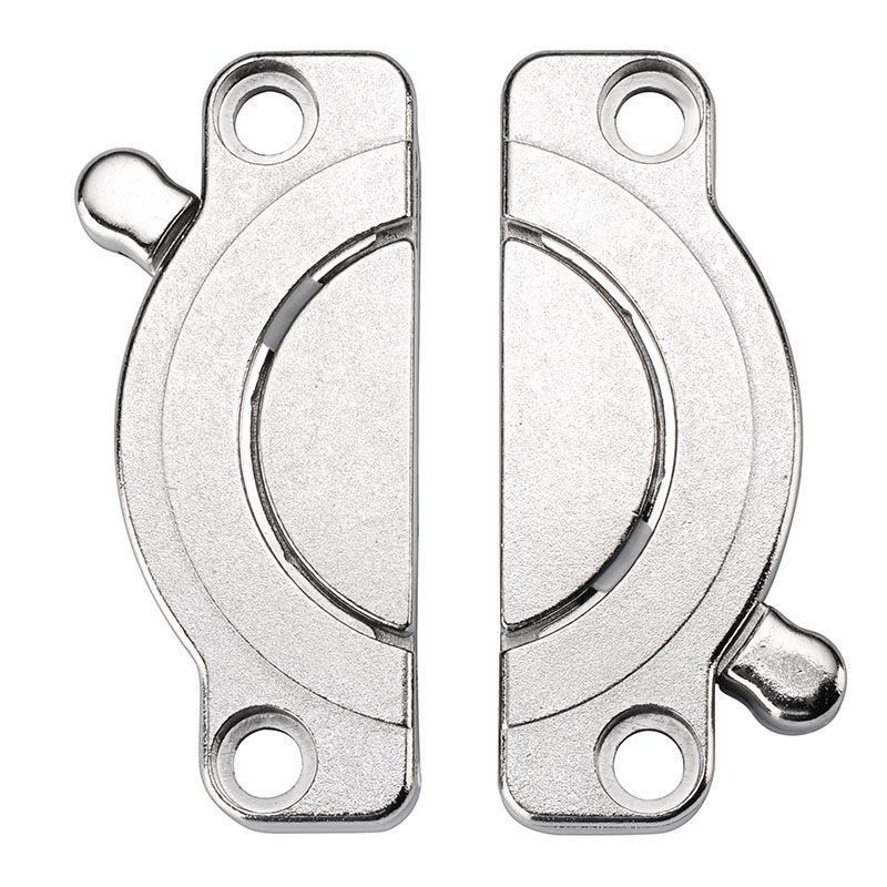 门窗连接紧固扣门扣免打孔锁门移动扣衣柜开关门扣门栓免打孔