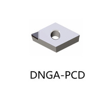 特固克单片PCD角为正角负55度菱形刀片DNGA 150404 LN-10刀片
