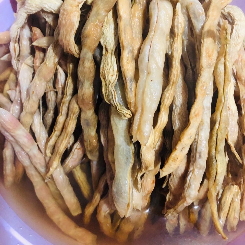 云南罗平土特产 农家干货四季豆 自然晒干豆角 滇味老豆皮1斤包邮