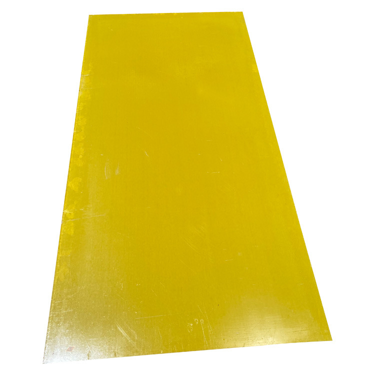5mm-3cm厚1米*2米黄色环氧树脂绝缘板耐磨阻腐可打孔分切电工板