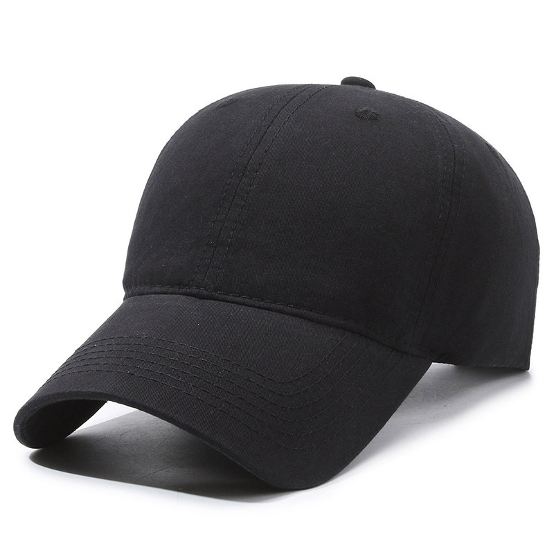 Soft Top Thin Material Washed Peaked Cap Men's and Women's Couple Hat Internet Celebrity Baseball Cap Spring Summer Sun Hat Quick-Drying Breathable