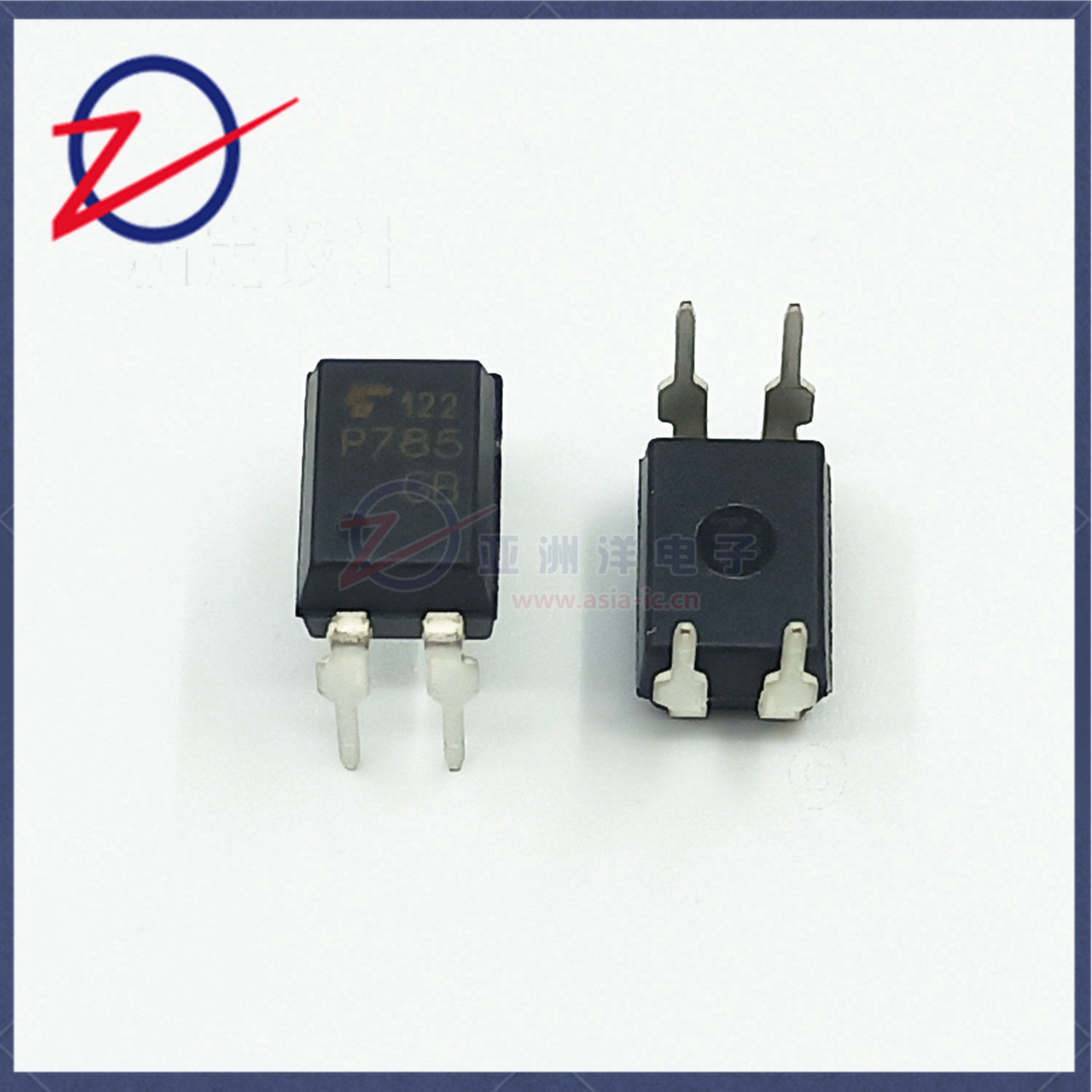晶体管输出光电耦合器tlp785gb 丝印p785 直插dip-4封装