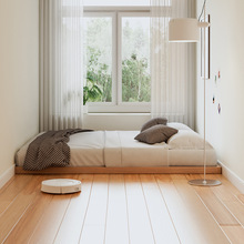 地踏床实木硬板双人床排骨架落地板床日式矮床贴地台榻榻米床架子