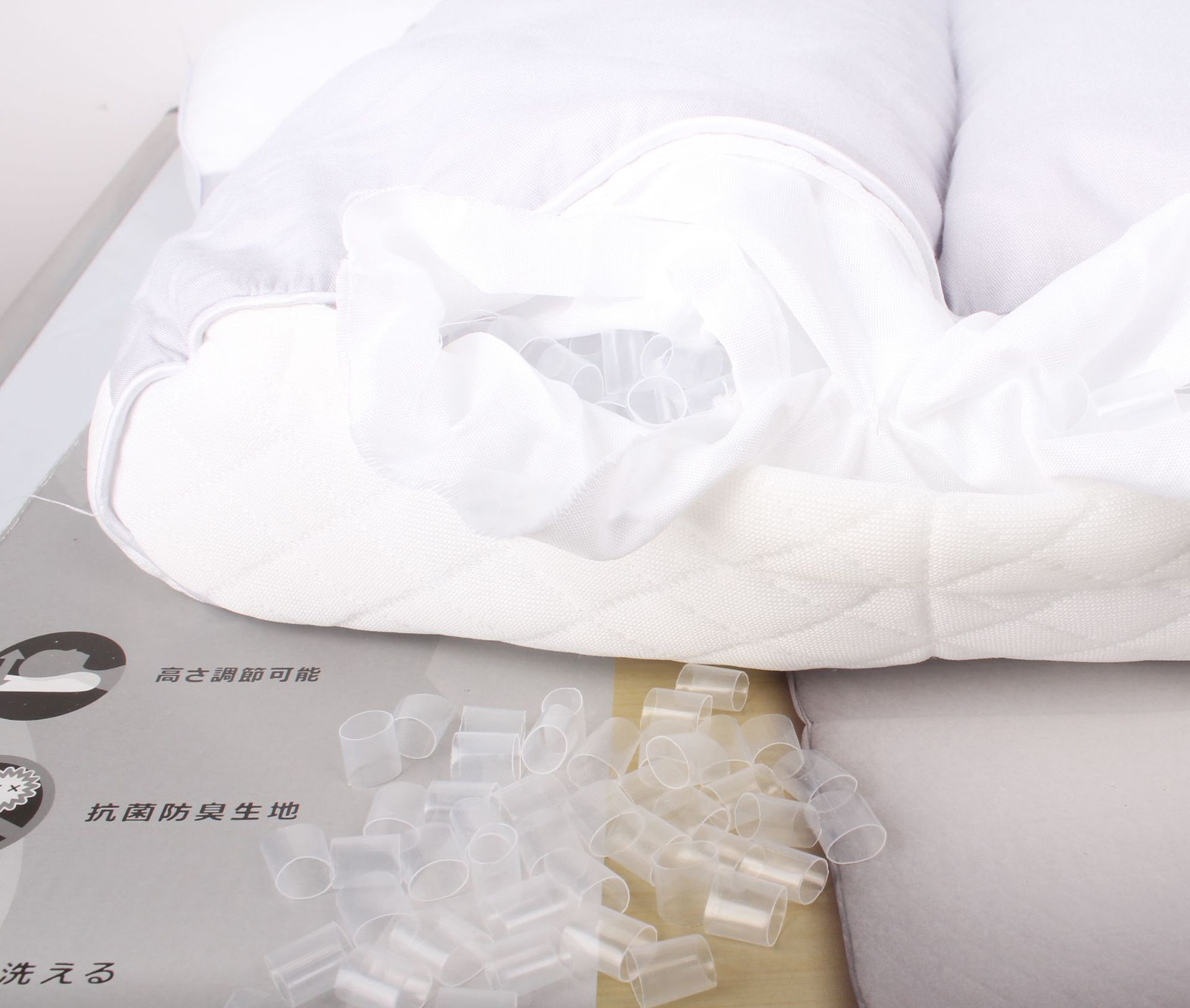 日本西川软枕头颈椎枕芯单人可调节可水洗软管枕护颈椎枕头