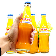 陕西特产西安冰峰汽水瓶装200ml*24支玻璃瓶橙味碳酸饮料果味包邮