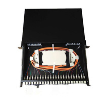 满配SC24芯机架式光缆光纤终端盒 FC24口光纤盒 LC双工配线架