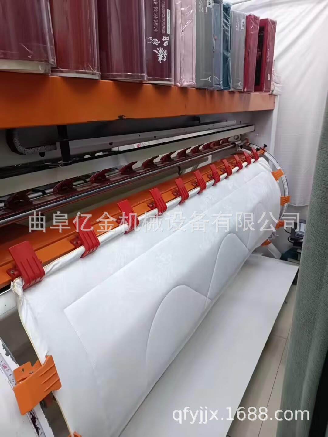 旋梭引被机底线缝被机多针直线套被机棉被加工绗缝机绗被子机器