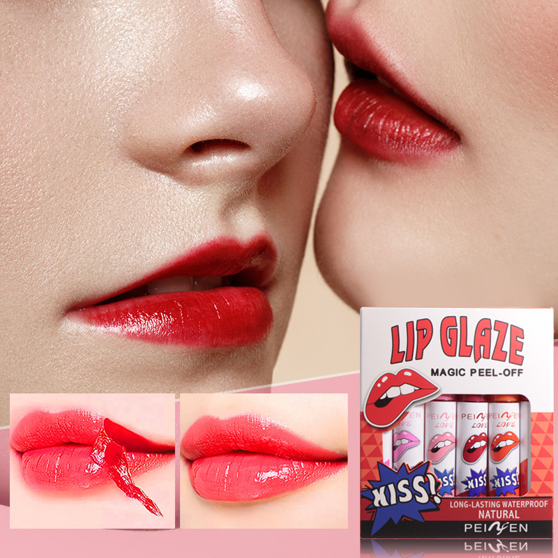 佩芬妮不掉色唇彩滋润持久口红批发多色显色唇膏不卡纹不沾杯唇釉