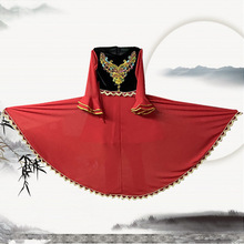 新款新疆舞服装女维吾尔族表演服大摆裙长裙少数民族舞蹈服装成人