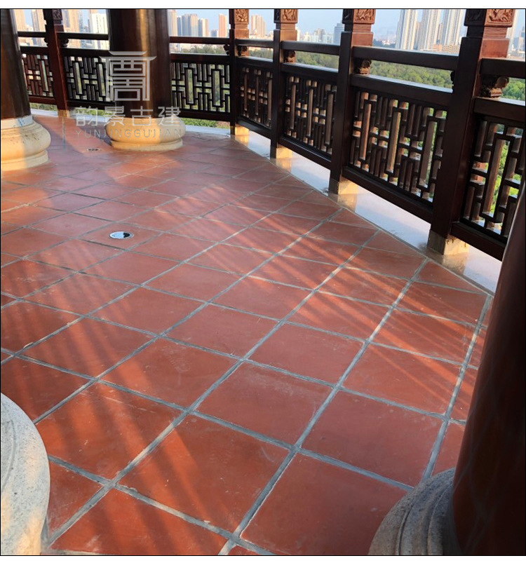 厂家红砖地砖 庭院红砖 六角红砖 闽南红砖地面铺地红砖 粘土红砖