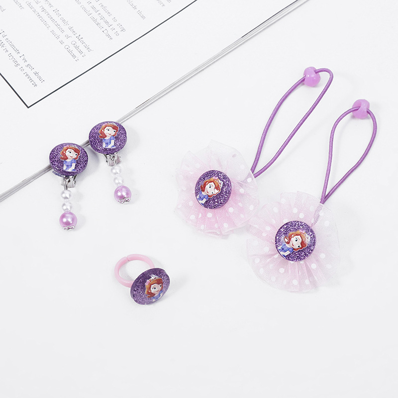 Rabbit New Year Gift Children's Hair Clips Hair Accessories Sets Baby Hairpin Side Clip Gift Box Korean Princess Hairpin