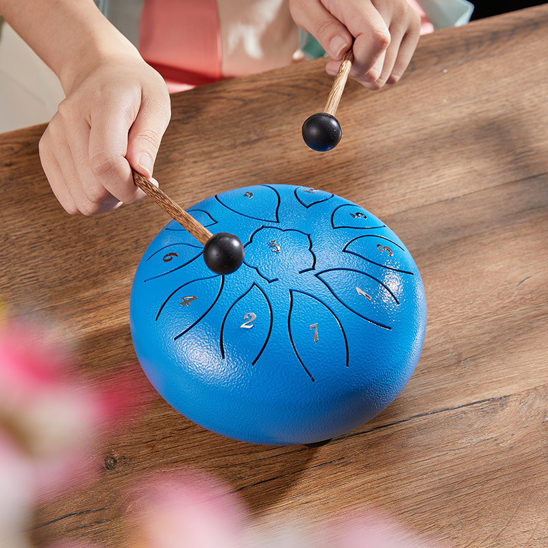 zani空灵鼓11音色空鼓无忧鼓6寸钢舌鼓手碟打击乐器跨境空灵鼓