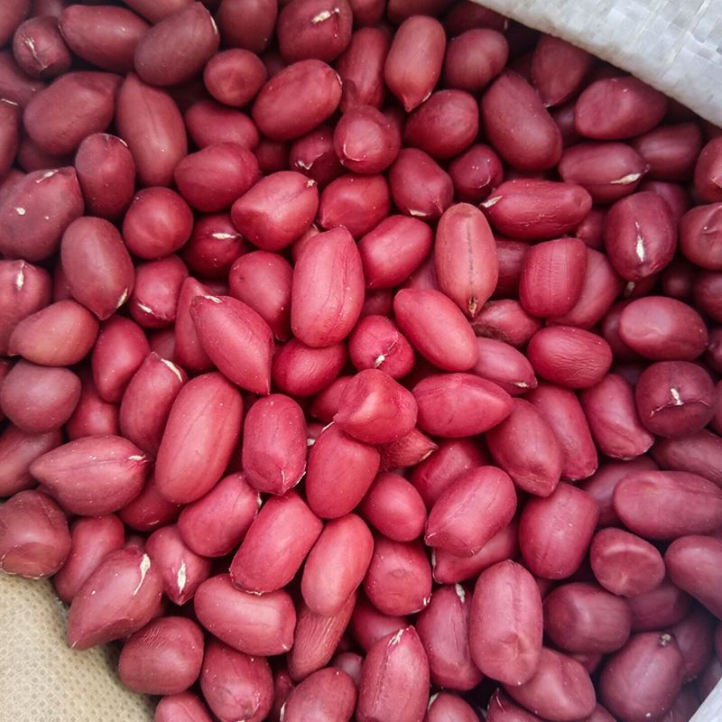 云南小粒红皮花生米5斤新货农家红衣花生生花生米补批发半斤-阿里巴巴