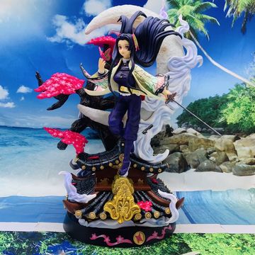 鬼灭之刃 gk 魔方 蝴蝶忍 香奈恵 可发光大雕像 盒装手办模型