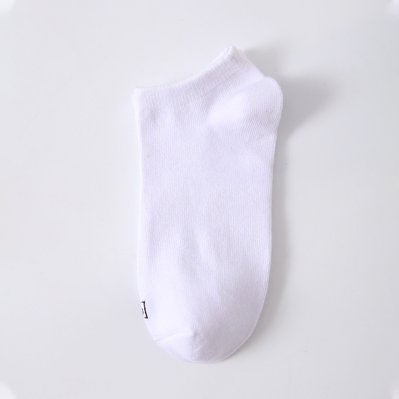 For Spring and Summer Socks Men's Short Low-Top Breathable Sports Thin Section Invisible Socks Ins Trendy Boat Socks Men Street Vendor Stocks