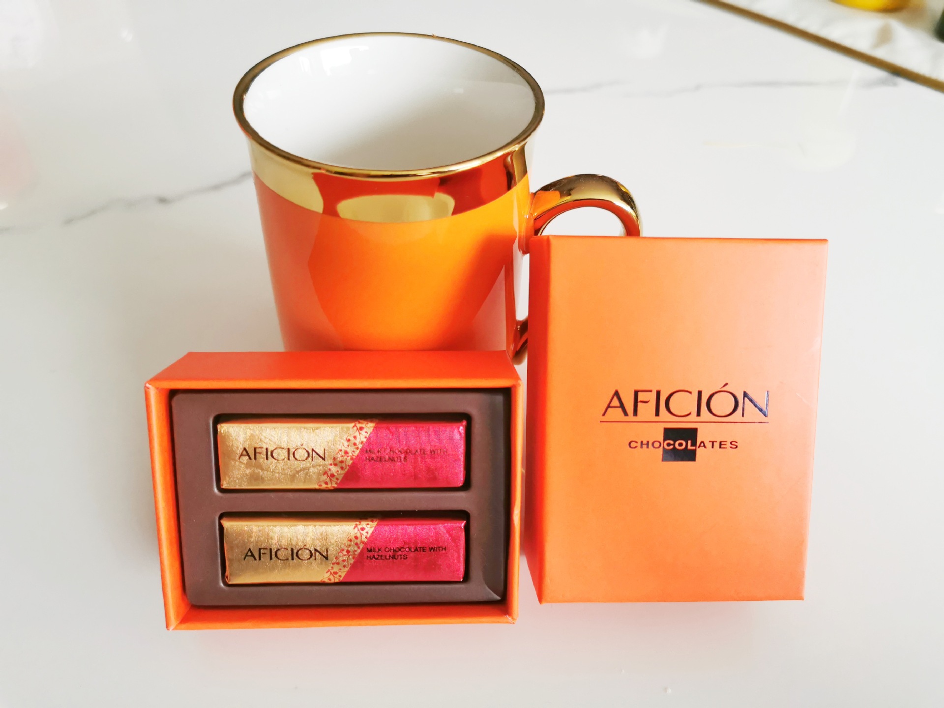 aficion歌斐颂巧克力结婚喜糖伴手礼礼盒高端搭配红色喜糖巧克力