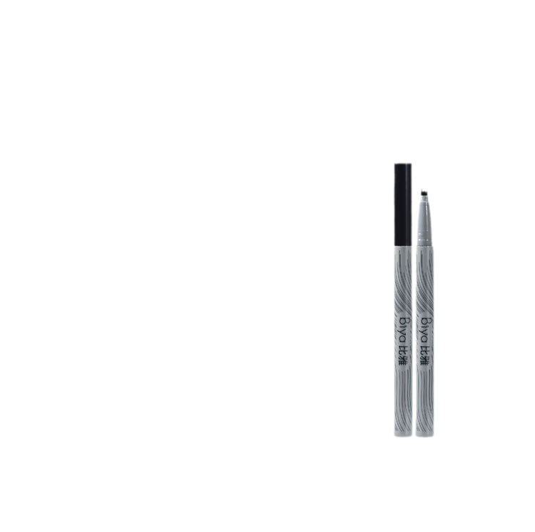 Three in One Eyebrow Pencil Naturally Waterproof Long-Lasting Crouching Silkworm Beginner Xizi Extremely Fine Brow Cream Double-Headed Stereo Not Smudge