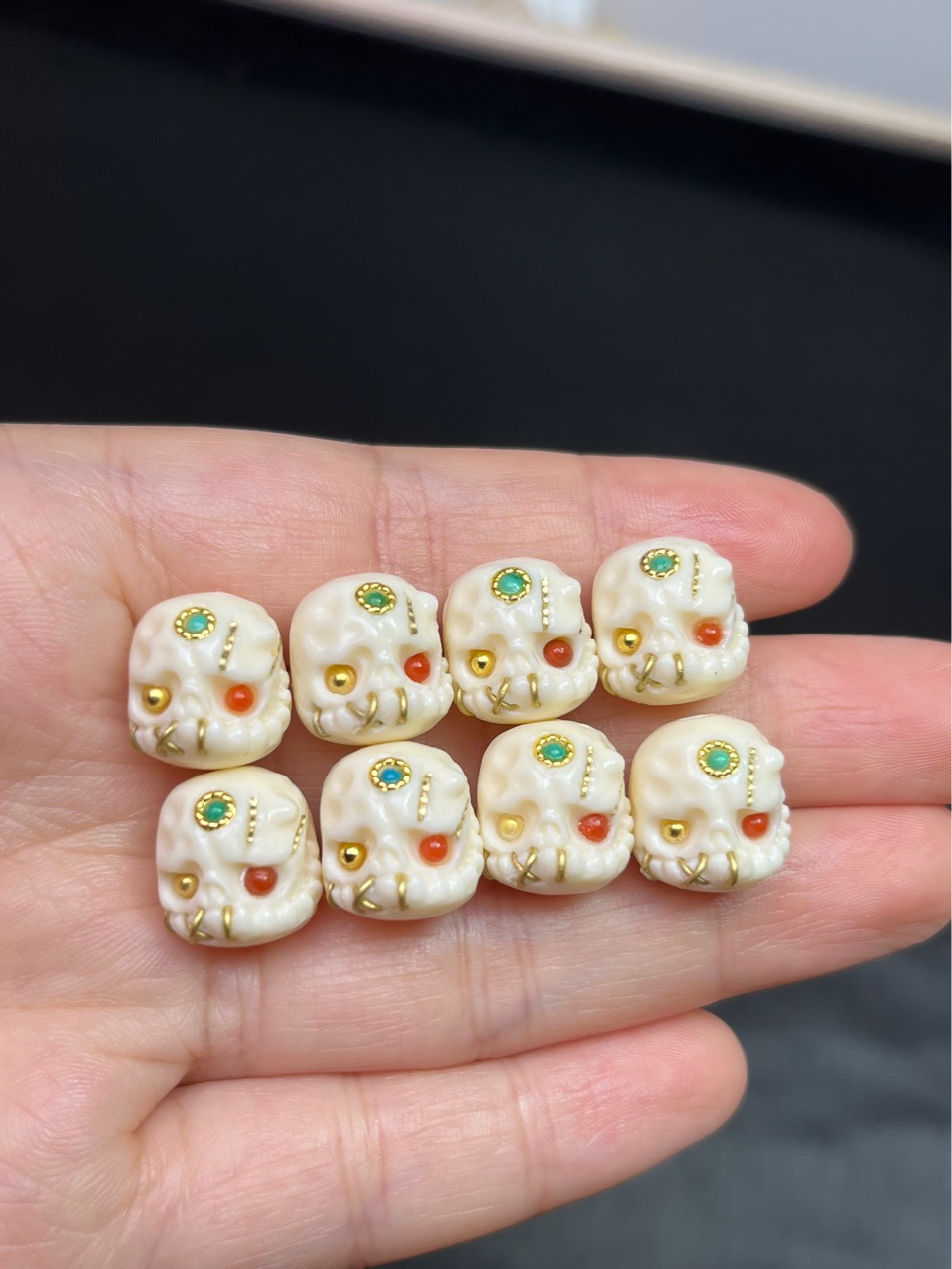 雪巴琉璃一念阿呆, 搭配星月金刚菩提串,diy百搭文玩配饰-阿里巴巴