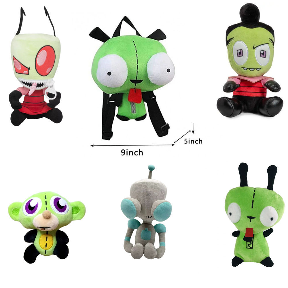 ebay外星入侵者invader.zim 吉尔狗毛绒玩具批发