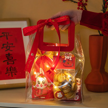 新年礼品袋礼物包装袋蛋糕烘培年货春节喜糖袋子伴手礼袋手提袋子