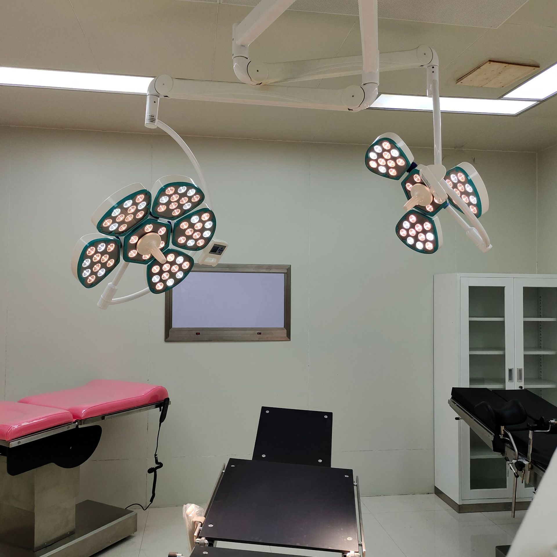 医用无影灯手术室吊式手术灯led5花瓣手术无影灯双头单头照明灯