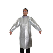 安百利ABL-J012铝箔耐高温反穿衣防护布隔热围裙防辐射热1.1米