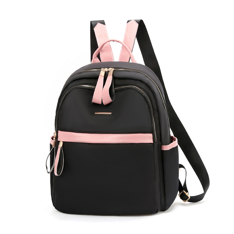 Women's Bag 2022 Spring New Casual Junior High School the Campus of Middle School Large Capacity Schoolbag Travel Nylon Backpack Wholesale