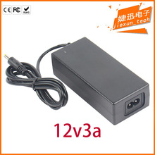 12v3a桌面式电源适配器液晶电视显示器LED灯照明安防监控36W电源