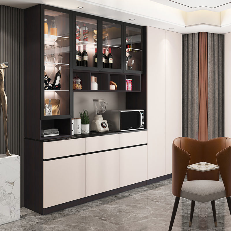 42成交144件餐边柜实木中式储物柜茶水客厅碗柜酒柜餐厅一体家用小