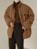 solar system Retro Cotton ins Chaopai Ami Khaki thickening coat winter High Street Versatile Easy cotton-padded clothes