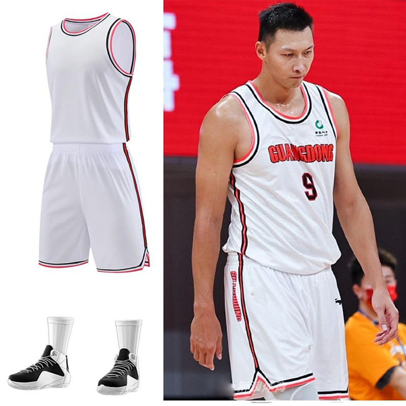 cba广东队篮球服套装男女生运动服比赛训练服学生背心队服班服定